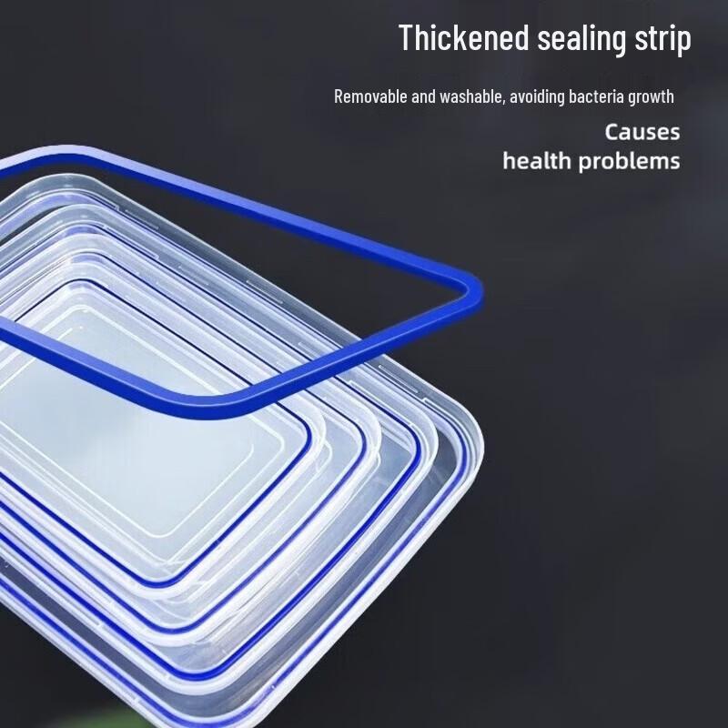 Medium Glass Food Storage Container for Refrigerator and Microwave