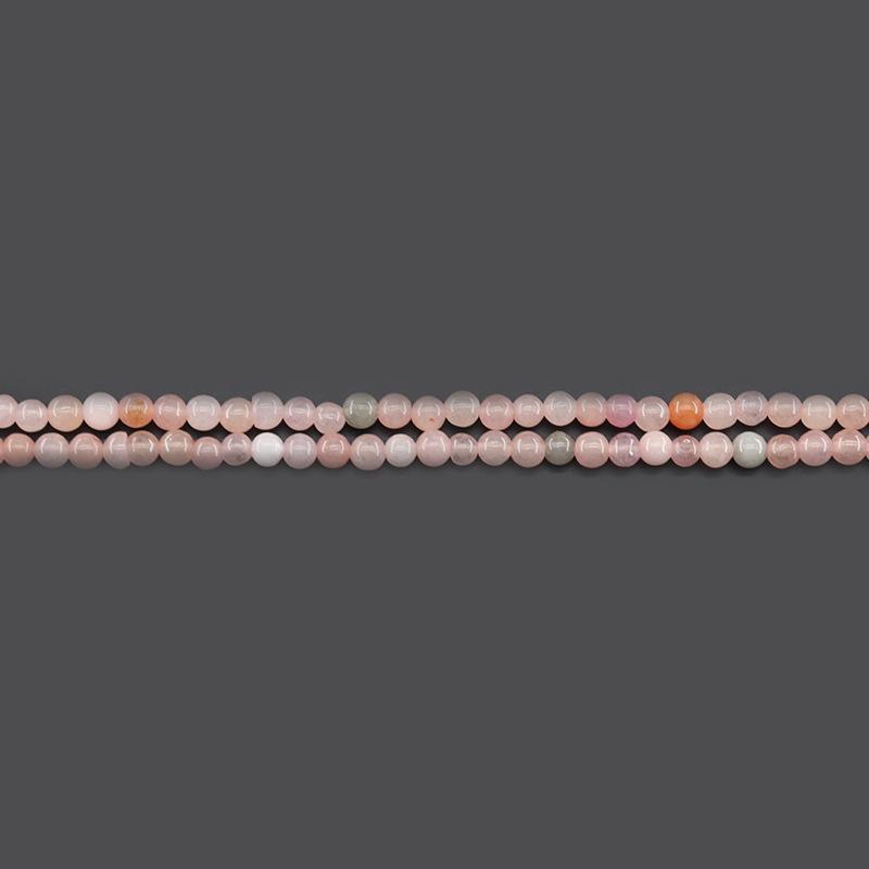 Бусины из имитации солнечного камня и белого камня 4 мм для аксессуаров к DIY украшениям