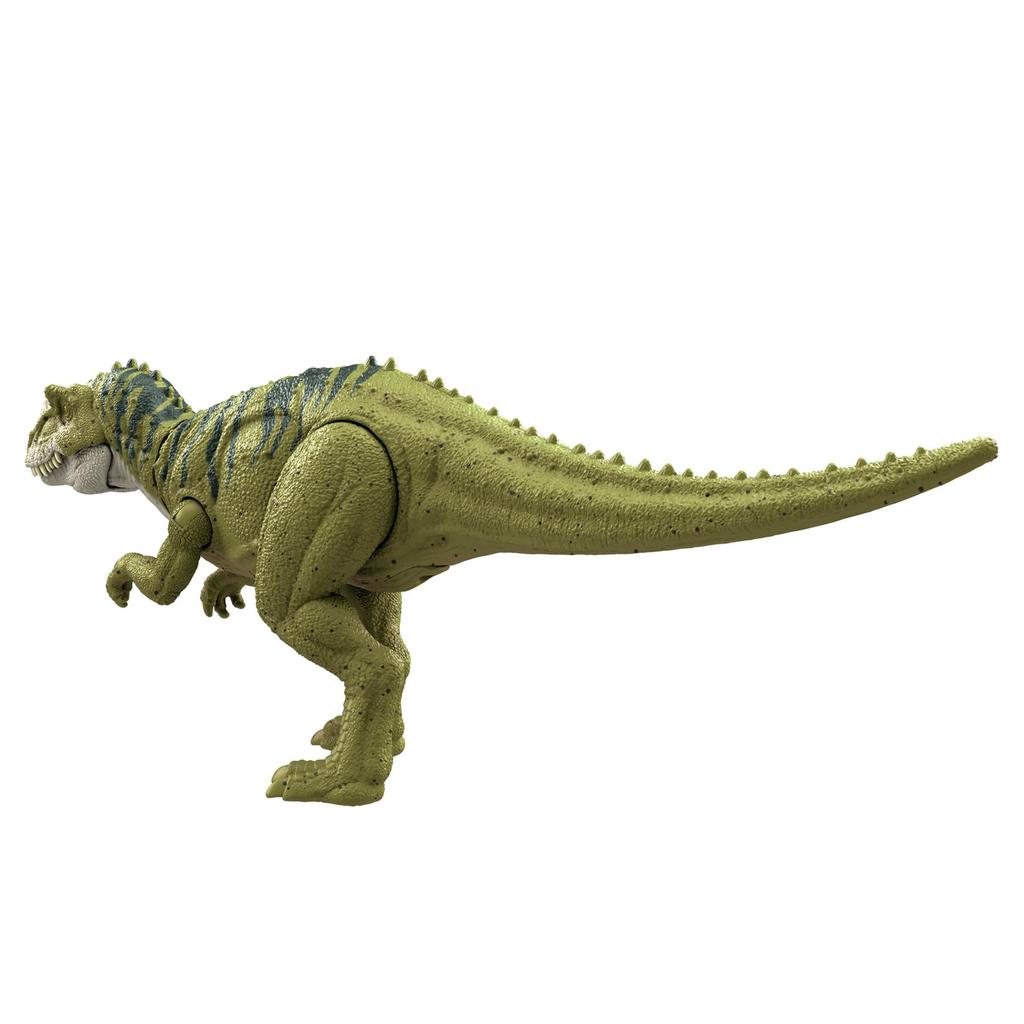 Фигурка Mattel Jurassic World Фигурка динозавра Ceratosaurus Игрушка для детей от 4 лет и старше Зеленый HTK74 (МИР ЮРСКОГО ПЕРИОДА) Рев! Длина для детей: прибл.