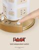 Smart Vertical Multi-Function Socket with USB Charger
