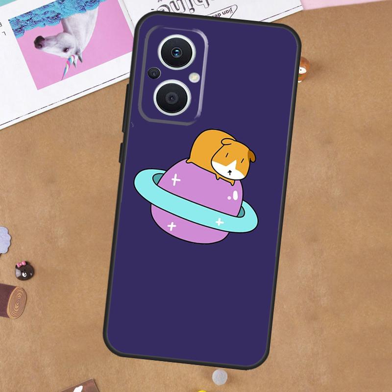 Смешной шар с морской свинкой для OPPO Reno 11F 10 11 Pro 4Z 5Z 8T 4 5 6 7 8 Lite OPPO Find X3 X6 Pro X2 Neo X5 Lite Чехол
