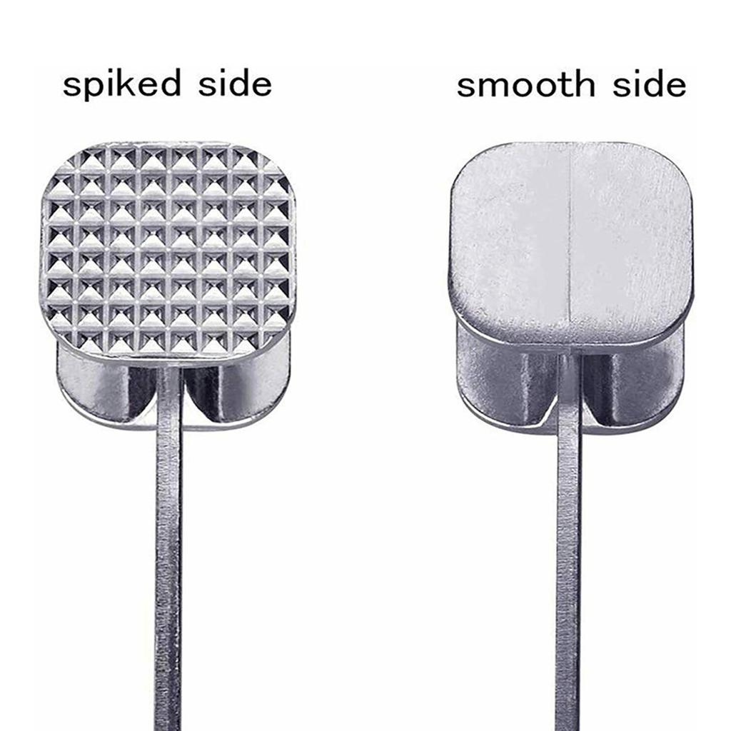 Meat Tenderizer Hammer Tool Dual-Sided Nails Meat Mallet Meat Hammer for Steak Chicken Fish Meat
