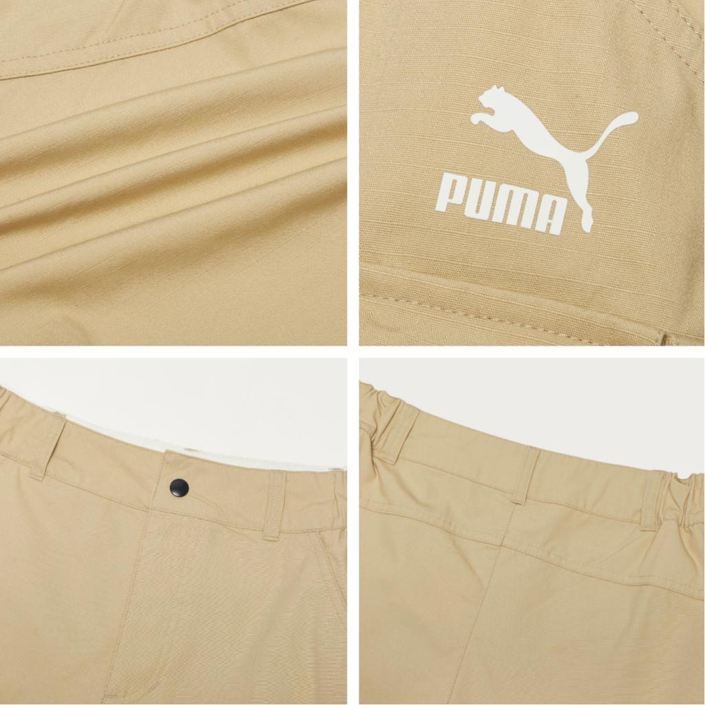 Puma Повседневные шорты Florida Summer Logo Мужские шорты цвета хаки 533736-12
