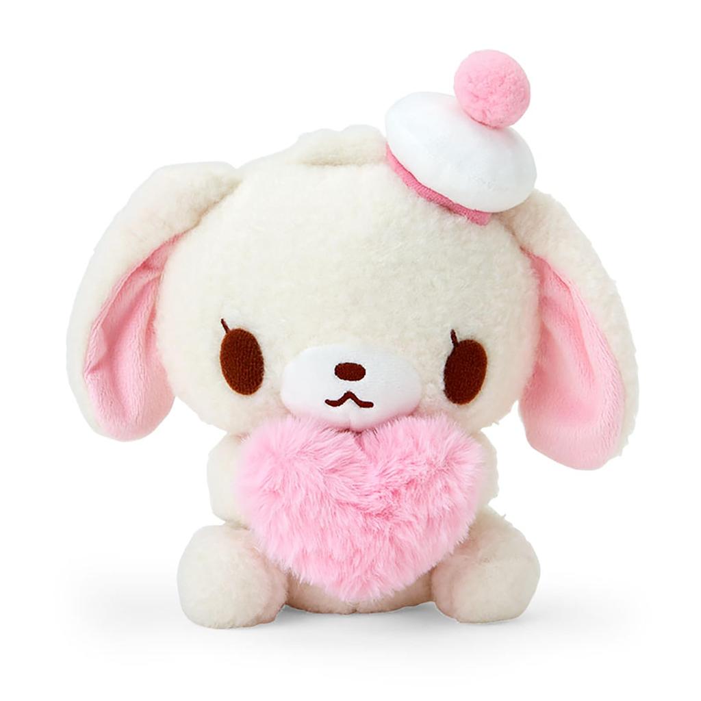 Sanrio Plush Toy Born Character Fluffy Sugar Bunnies 197262 (Heisei Heart) (Shirosa)