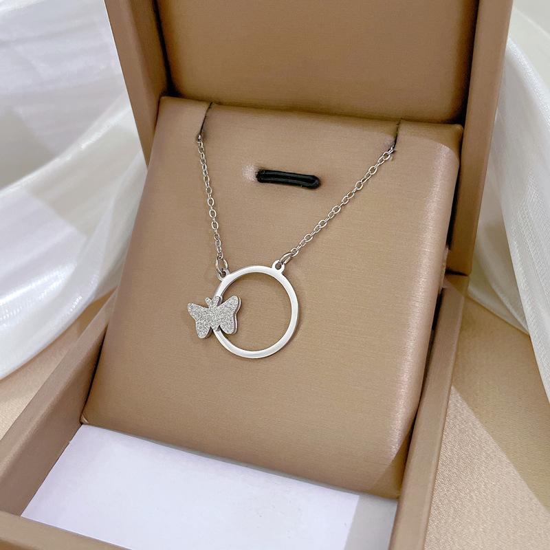 Геометрическое Животное Темперамент Личность Минималистичный Ветряная Печь Настоящее Золото Ожерелье Женская Цепочка на Ключицу