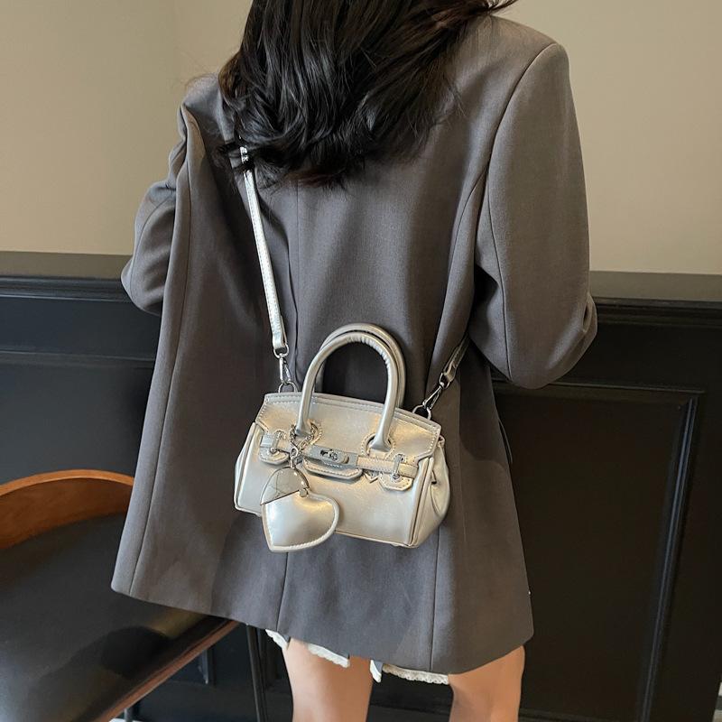 Новый модный тренд универсальная платиновая сумка портативная на плечо через плечо женская сумка