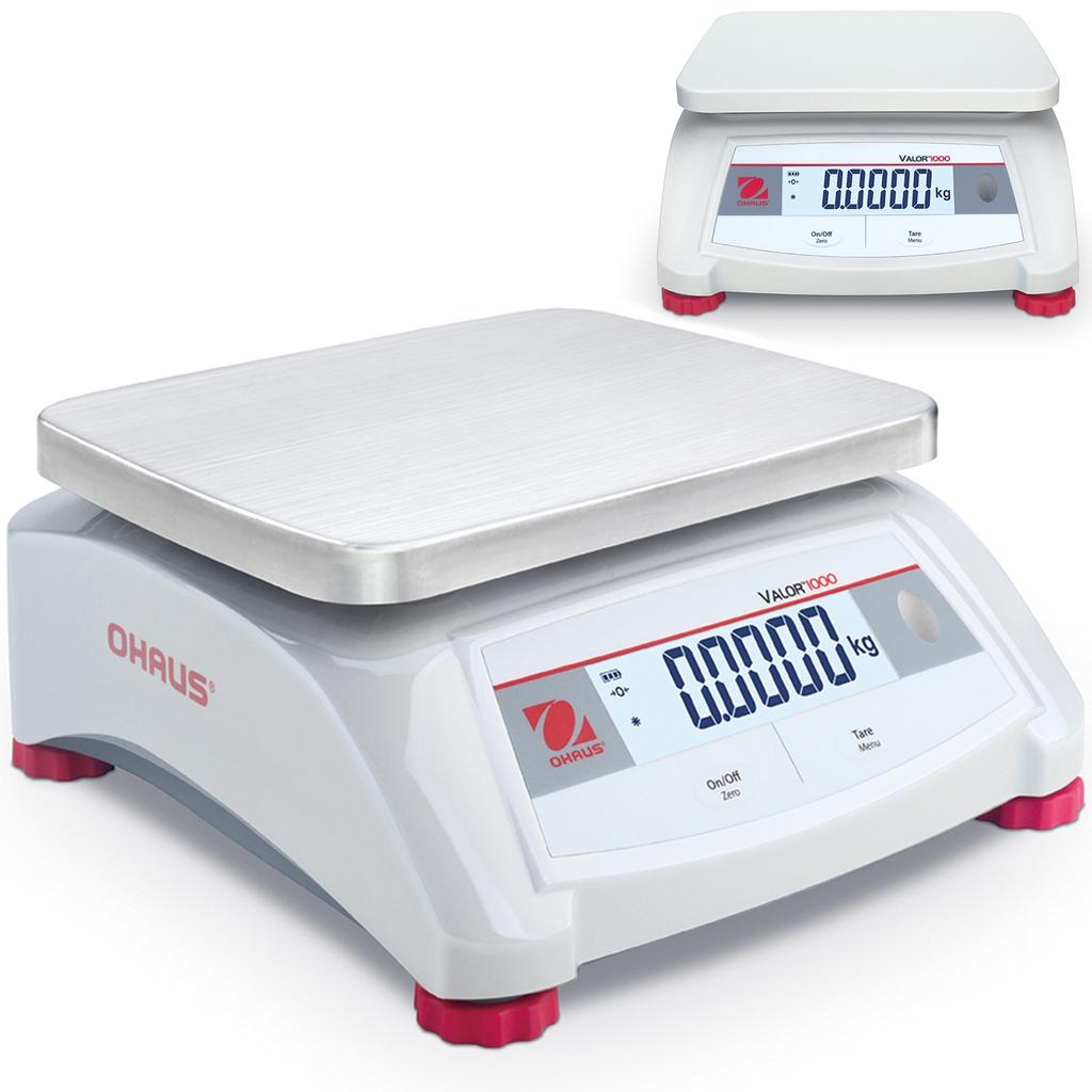 Table scale for auxiliary catering control VALOR 1000 3kg 05g OHAUS V12P3