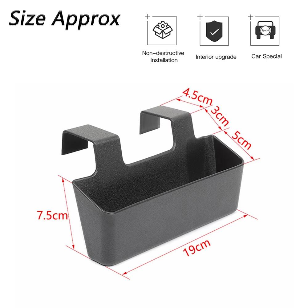 Center Console Hanging Armrest Storage Box Organizer Tray for Jeep Wrangler JK 2011-2017 Car Interior Accessory Stowing Tidying ew1