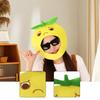 Lemon Headgear Hat DIY Headdress for Night Cosplay Winter Masquerade