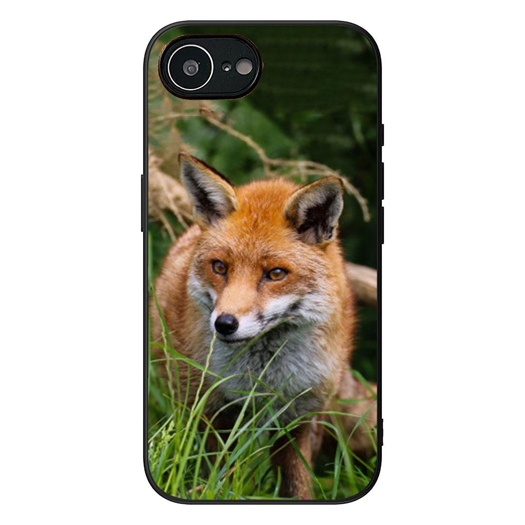 Чехол для Apple iPhone 17 16 11 Pro XS Max XR 6 7 8 Plus 16E SE 2020 Air 5 SE2 Чехол для телефона Дикие животные Обои с лисой
