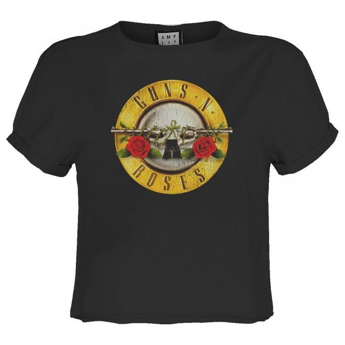 Amplified Женский/женский укороченный топ Bullet Guns N Roses