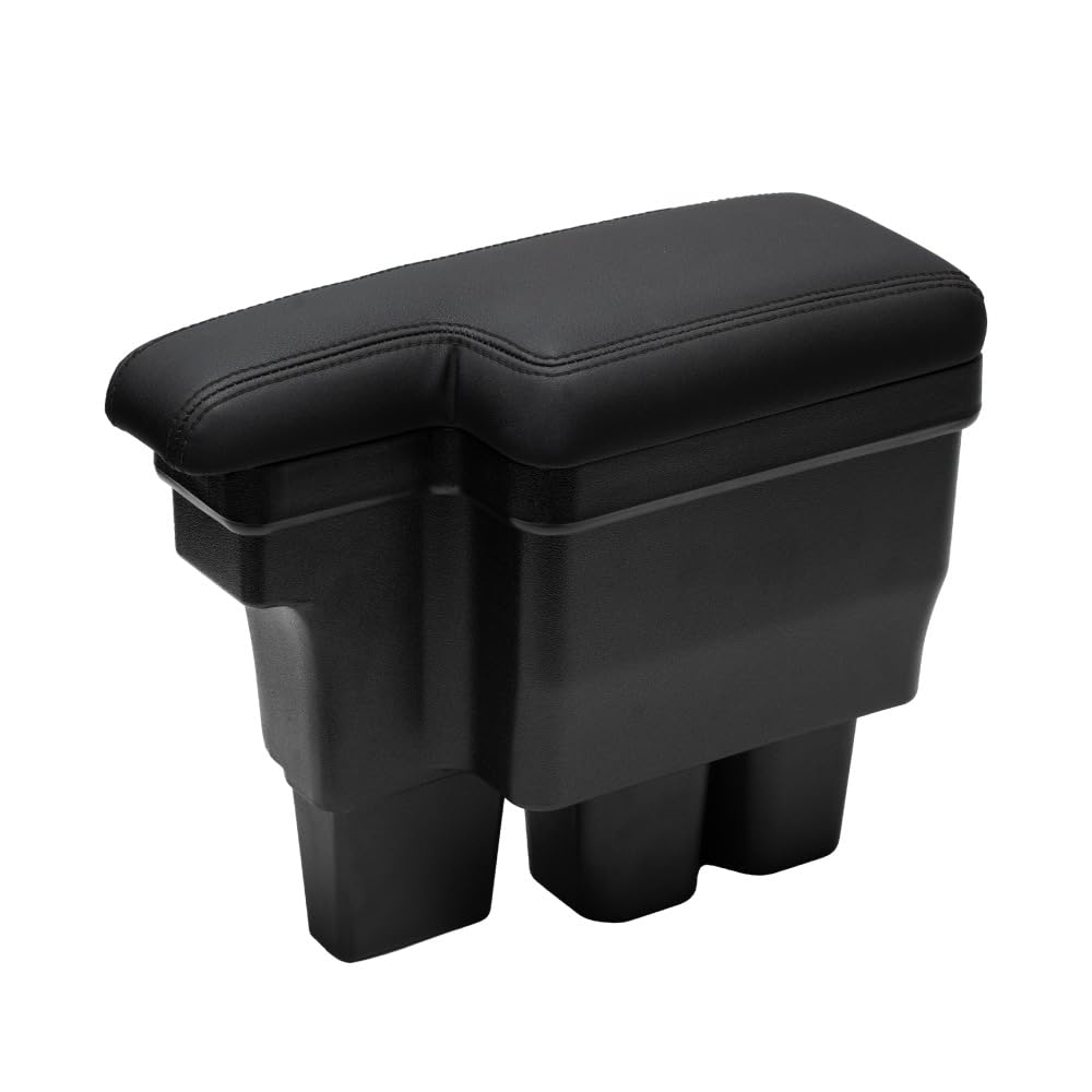 CRAFT WORKS Jimny Armrest Console Box Center Console Storage Black JB64/JB74 (JIMNY/Jimny Sierra, Stitching)