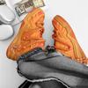 Модные тенденции дизайнерские оранжевые туфли для мужчин 2024 года модные мужские повседневные кроссовки уличная обувь для скейтбординга на платформе мужская обувь для хип-хопа