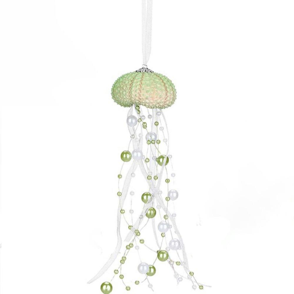 Exquisite Jellyfish Prism Pendant DIY Sunlight Capture Collector Sea Shell Wind Chimes Wedding