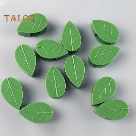 10/30/50/100 шт. держатель для растений, зажимы для крепления на стену для скалолазания с прозрачными наклейками, зажимы для фиксации растений в форме листа для внутренней и наружной стены