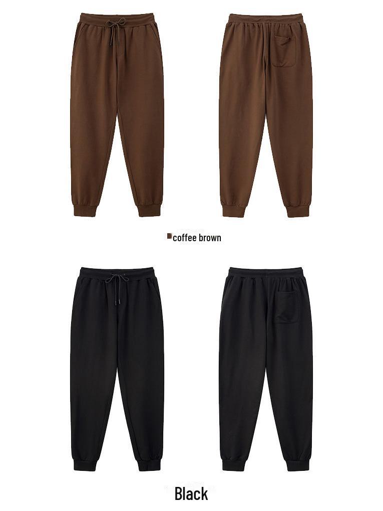 Спортивные брюки унисекс с бархатной подкладкой AG35 350 г для осени и зимы