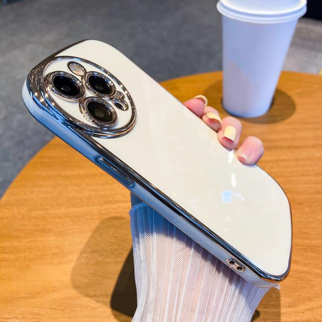 Роскошный мягкий гальванический чехол для телефона для Iphone 14 13 12 11 Pro Max Xr Xs Max X 13pro 11 14 Plus противоударный чехол-бампер