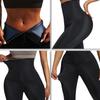 Женские регулируемые спортивные штаны для сауны, формирователь тела, термобрюки, леггинсы для тренировок, компрессионное корректирующее белье для похудения