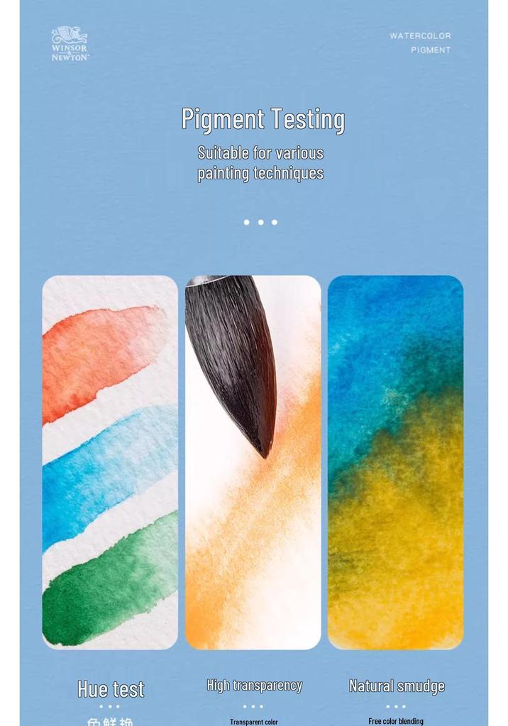 Набор акварельных красок Winsor & Newton, 24 цвета, 10 мл - Идеально для детей и студентов