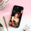 Певица C-Chappell Roan Чехол для телефона для iPhone 17,16,15,14,13,12,11 Plus,Pro Max, Мягкий силиконовый черный чехол