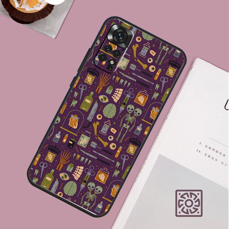 Медицинский футляр для лекарств для Xiaomi Redmi Note 12 9 10 11 13 Pro Plus 9S 10S 11S 12S Redmi 12 10C 12C 13C Чехол