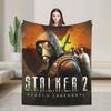 Игровой плед Stalker Супер теплый плед для пикника Плюшевый плед Новинка для декора дома Фланелевая простыня Покрывало для дивана-кровати