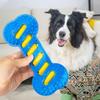 Bite Resistant Pet Dog Chew Toy Bone Shape Puppy Teething Toy New Squeaky Toys  Pet Supplies