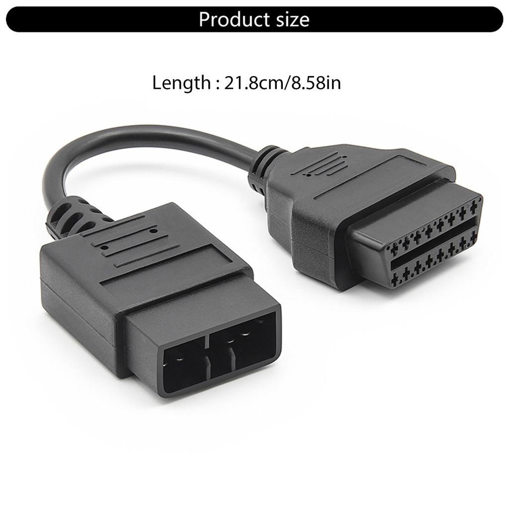 Простая установка Диагностический кабель OBD2 9-контактные интерфейсы для быстрого и точного обслуживания автомобиля Сброс кодов неисправностей