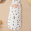 Одеяло против пинков Спальный мешок Детское одеяло Пижама Хлопковый спальный мешок для малыша 0-12 месяцев Пеленки Обертывание Пеленки Мешки