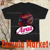 Футболка с логотипом шлема Arai, смешная, американский размер от S до 5XL