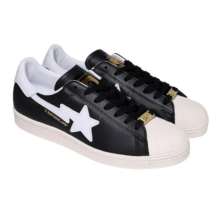 adidas X A Bathing Ape Superstar 'Черный' Мужские IF2385