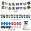 Happy 67 Six Seven Themed Party Decorations, Blue Pink 67 Themed Party  Decorations Set Includes Banner,Cupcake Toppers, Ballon