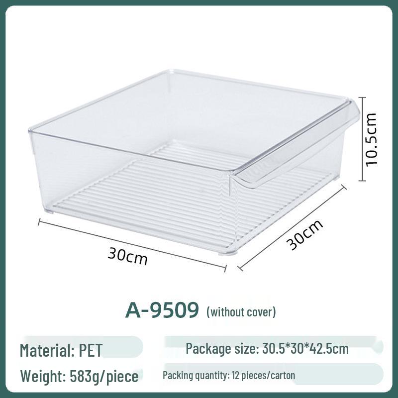 Пищевой прозрачный контейнер для хранения в холодильнике – Большая вместимость для организации кухни