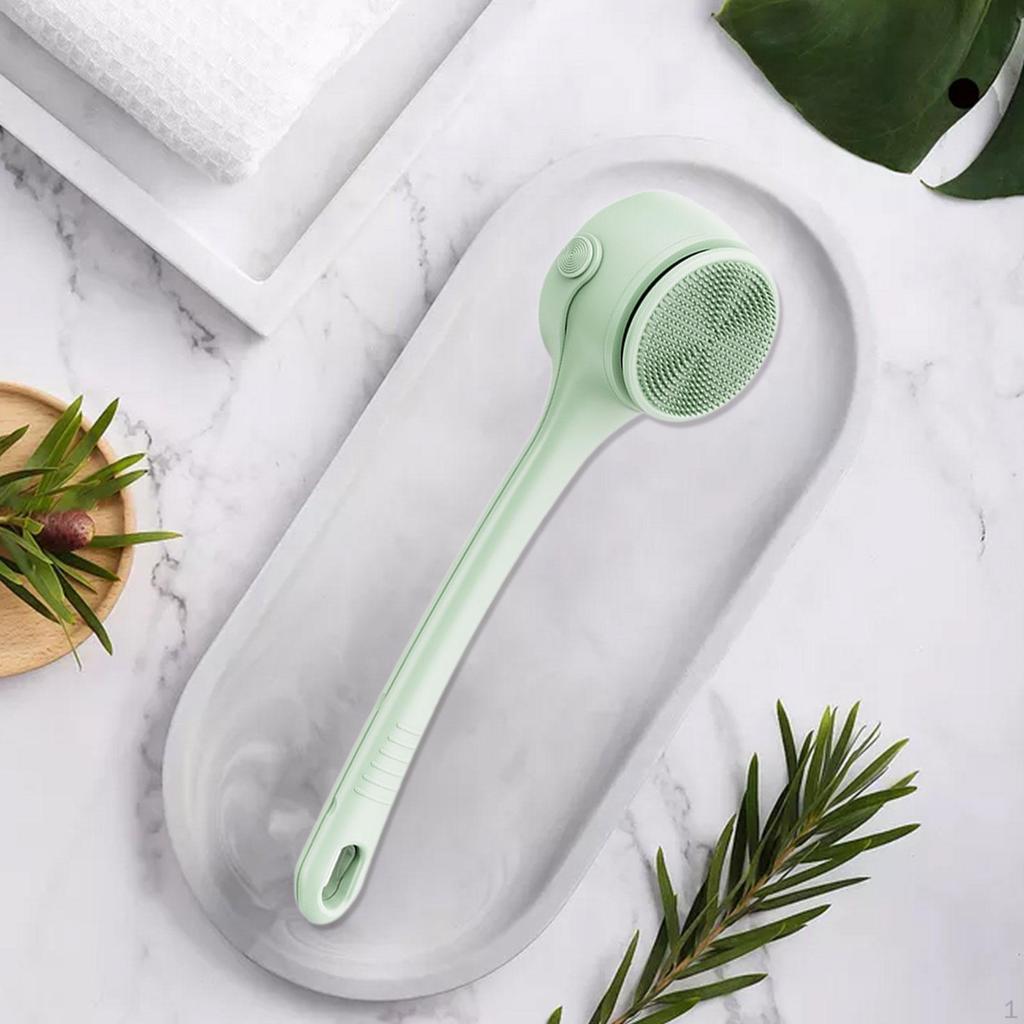 Щетка для очищения тела, вращающаяся конструкция для спины и