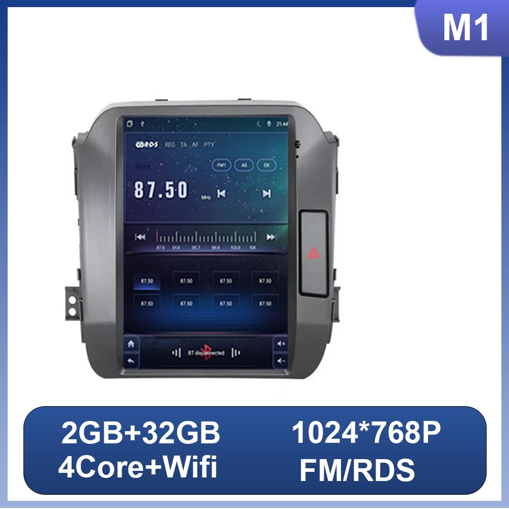 Автомагнитола Android 14 для Kia Sportage 3 SL 2010-2016 9,7 дюйма 4G Беспроводной CarPlay Мультимедийный плеер GPS Android Auto 2 din