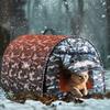 Cat Houses for Outdoor, Outdoor Cat House Weatherproof, Warm Waterproof Insulated Foldable Pet Tent Nest, Beds for Cats Puppy