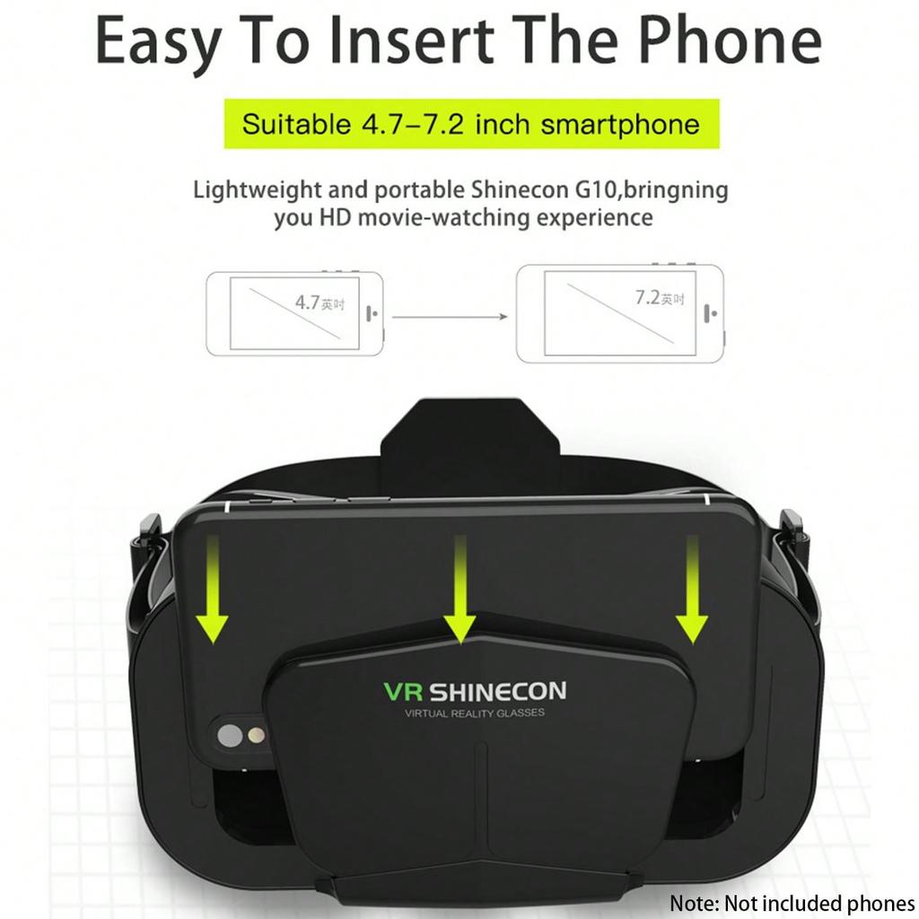 Виртуальная реальность VR гарнитура 3D очки гарнитура шлемы VR очки для ТВ, универсальные регулируемые легкие VR очки совместимые с фильмами и видеоиграми