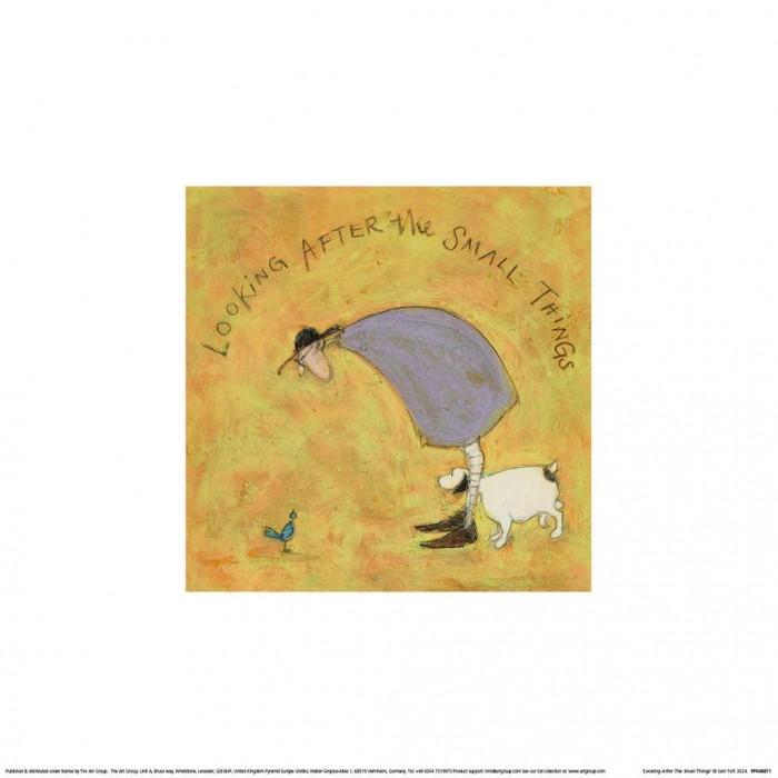 Sam Toft Looking After The Small Things Print