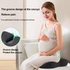 Подушка для бедер для долгих часов сидения Подушка сиденья из пены с памятью Облегчение ишиаса Подушка для офисного кресла для облегчения боли в копчике Офисные работники Водители автомобилей
