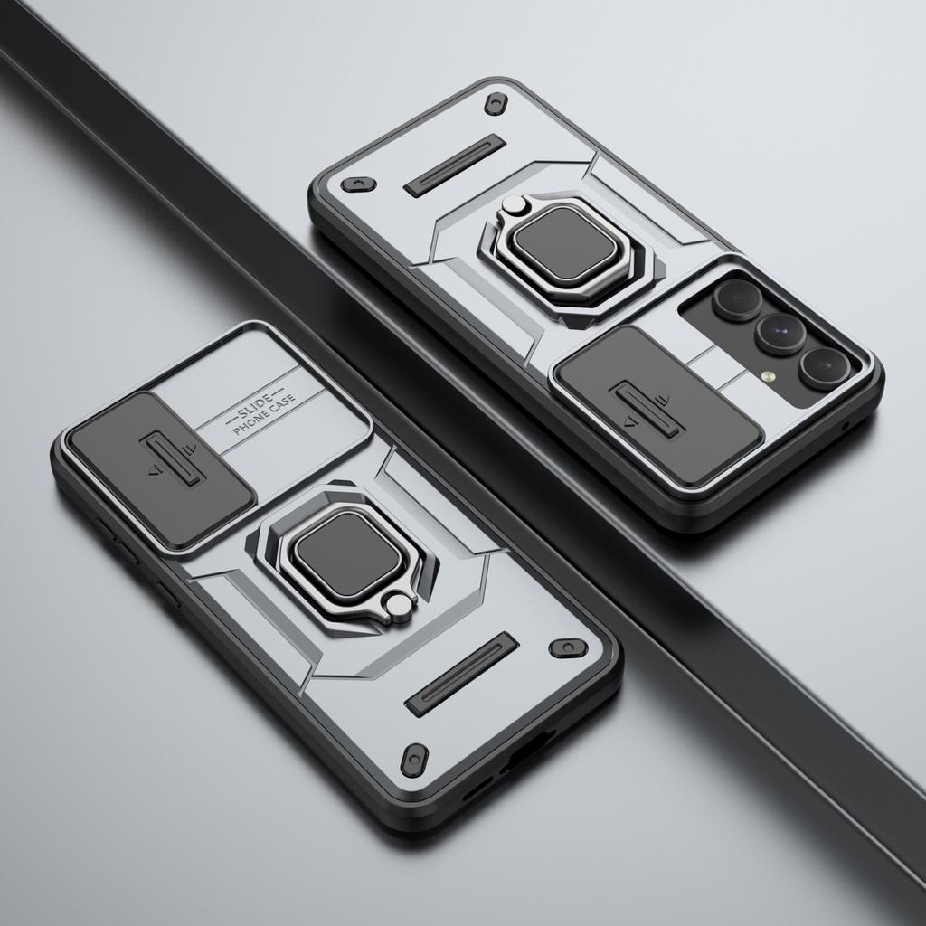 Для Samsung Galaxy A55 Чехол Для Samsung A15 A25 A35 A55 5G Чехол Объектив Раздвижное Окно Защитная Броня Ударопрочный Держатель Бампер