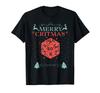 Merry Critmas 20 Sided DiceRPG Christmas Holiday Board Game T-Shirt