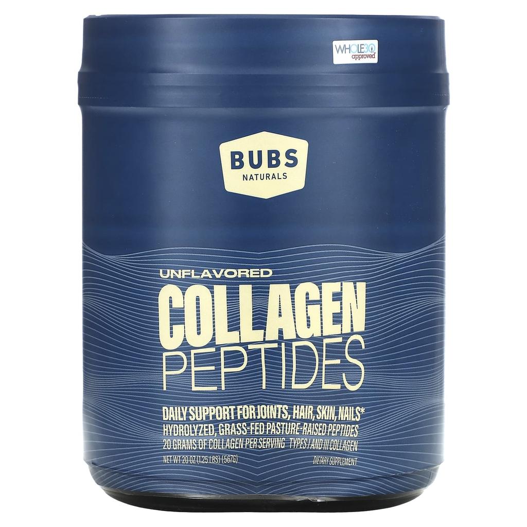 Collagen Peptides, Unflavored, 567G (20Oz)