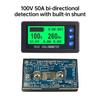 DC 111V 11A/11A/111A Кулонометр для аккумуляторов Профессиональный Цифровой Тестер Емкости Аккумулятора Высокой Точности для LiFePo Кулонометрический Измеритель