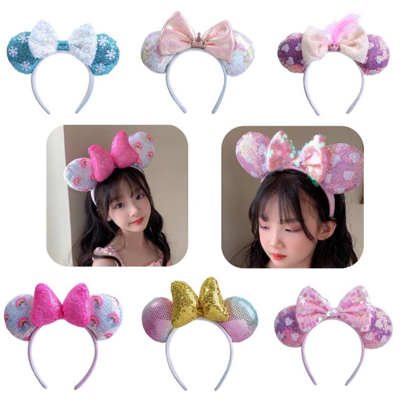 Handmade Princess Headband With Shimmering Sequins Ideal For Adults And Kids Rainbow Colors