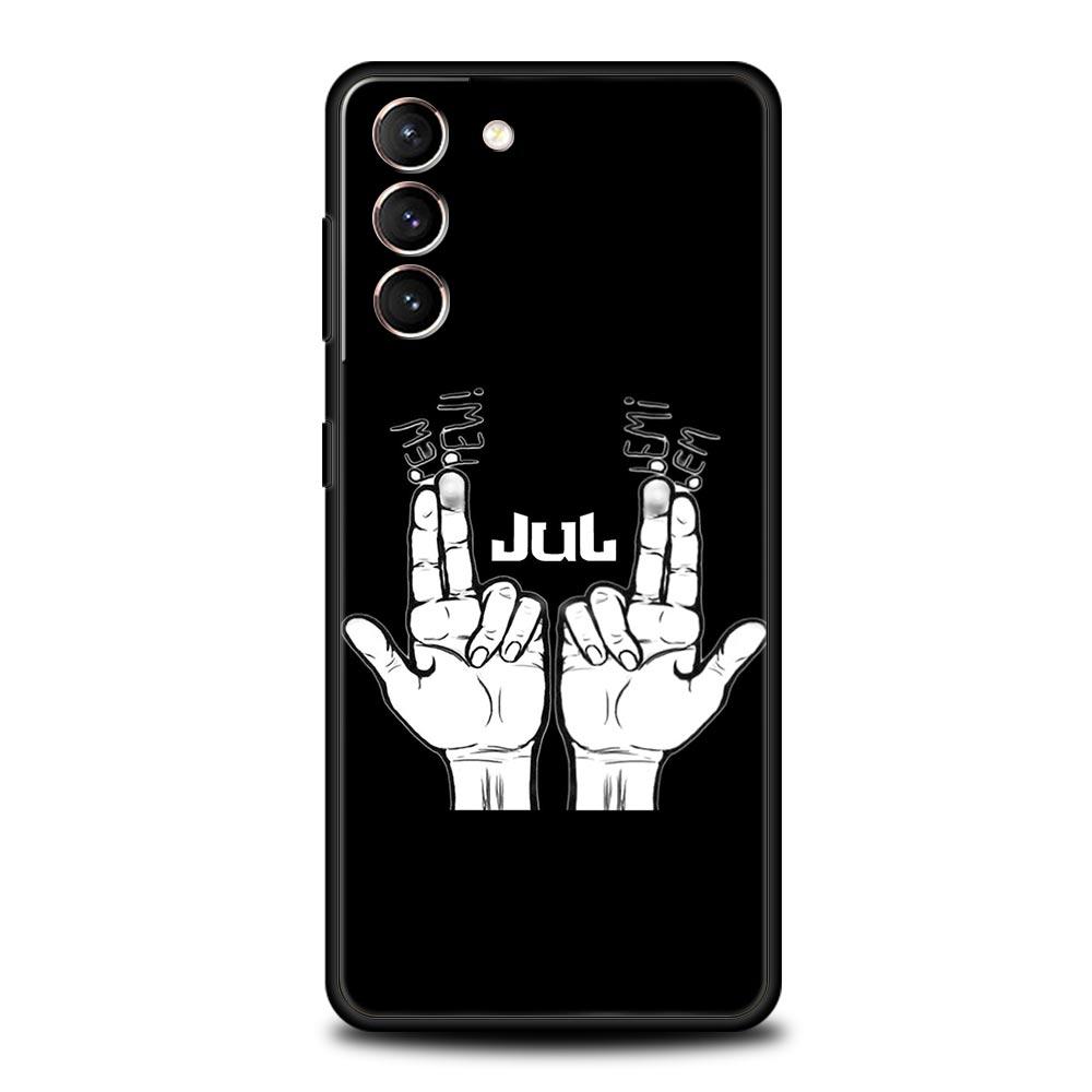 Чехол для телефона Samsung Galaxy S24 S23 S22 Ultra S20 S21 FE 5G S10 S9 Plus S10E S8 S7 Edge Мягкий силиконовый чехол JuL Rapper