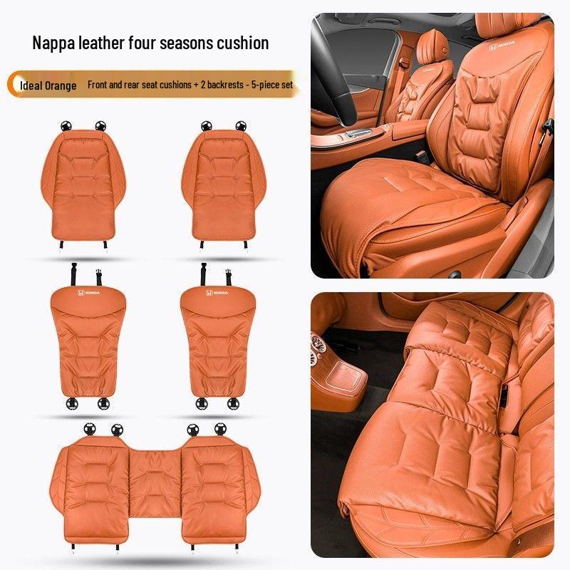 Car Seat Cushion with Lumbar Support for Honda Accord, Civic, Inspire, CRV (All Seasons)