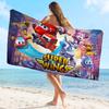 Полотенце Super Wings Из микрофибры Пляжное полотенце Впитывающее Быстросохнущее Мягкое Для йоги, плавания, отдыха, альпинизма