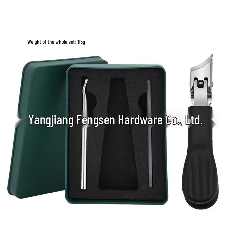In-Stock Ultra-Sharp Oblique Edge Nail Clipper for Ingrown Nails - Special Eagle-Beak Nail Nippers with Extended Pedicure Dead Skin Scissors Tool.