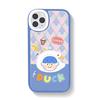 Zhitai Cartoon Big Eyes Phone Case for iPhone 15 Pro Max/14 Pro/13/XS Max/7/8