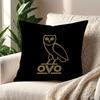 Модная D-Drake Крутая O-OWL наволочка Подушка Диван Печать Декор Комната Дом Офис Кофейня Машина Нордическая Простота